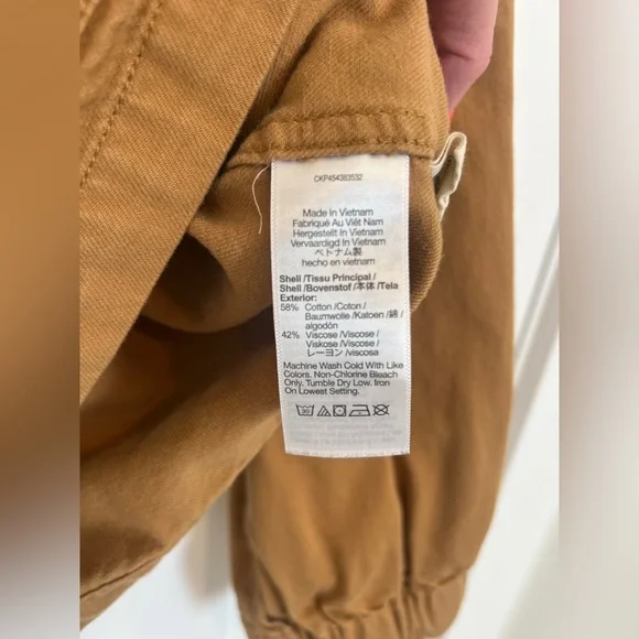 MADEWELL Bayview Balloon Sleeve Lightweight Jacket Size S - Picture 9 of 11